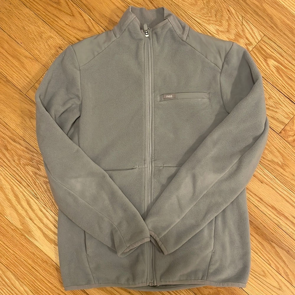 Figs fleece zip up